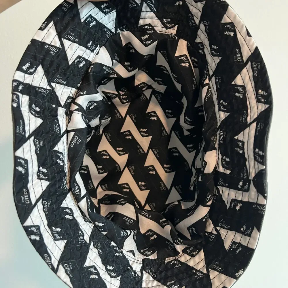 Dunder Mifflin Paper Company The Office Gray Embroidered Bucket Hat One Size